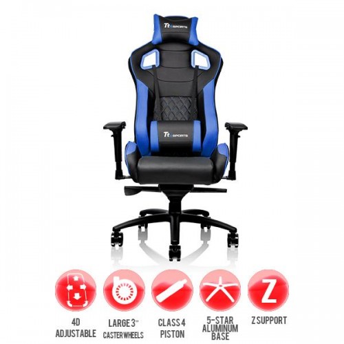 Thermaltake GT FIT 100 Professional Blue Gaming Chair amarpc 02