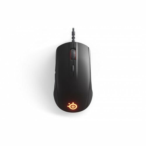Steel Series Rival 110 M-00011 6 Button Gaming Mouse Matte Black